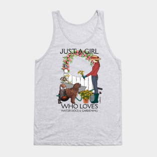 Just A Girl - Brown Lion Tank Top